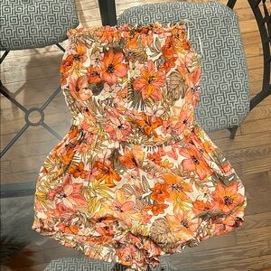 Floral One Piece Romper